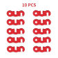 Red 10Pcs