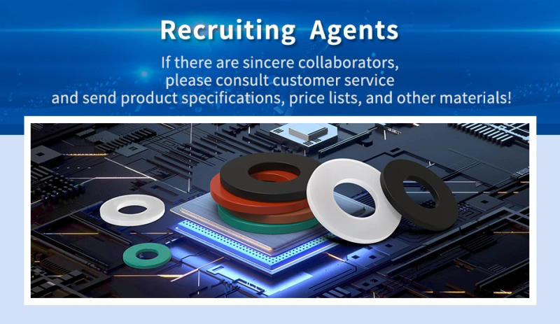 Description Picture 2 of itemNBR rubber gasket screw sealing ring waterproof flat gasket high-temperature resistant oring soft sealing gasket shock-absorbing