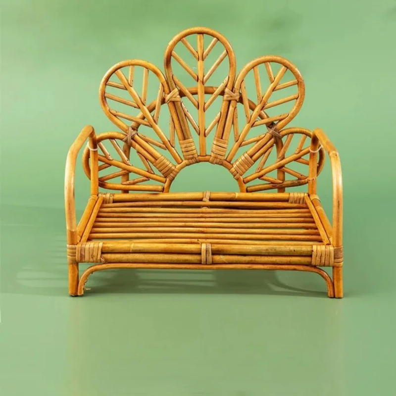 Description Picture 2 of itemNewborn Bed Chair Newborn Photography Props Retro Basket Baby Photography Mat Infant Pose Cushion Shooting Studio Accessories