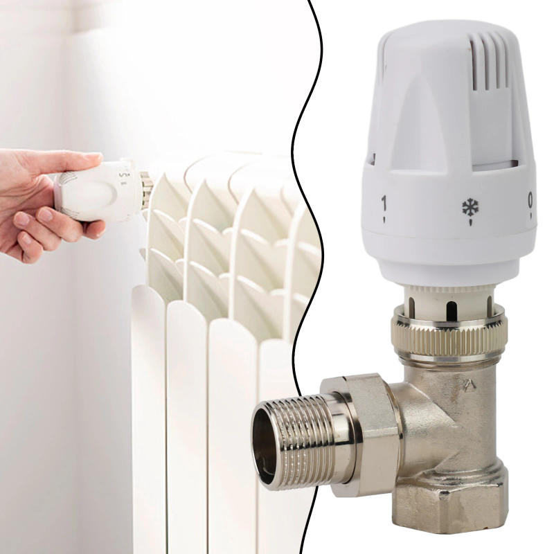 Description Picture 2 of itemThermostatic Radiator Valve Multiple Settings Precise Special Valve DN20/DN15 Energy Efficient Automatically Copper
