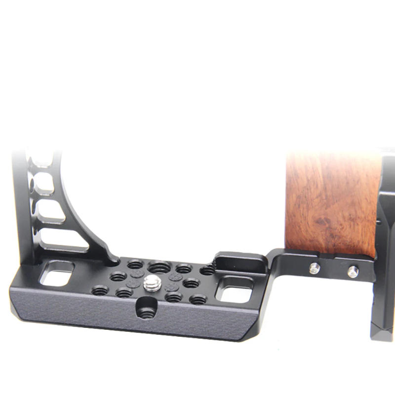 Description Picture 6 of itemA6000 Camera Cage Rig Video Film Movie Making Handle Stabilizer Aluminum for Iconic Brand A6500 A6300 A6400 DSLR Protective Frame Kit