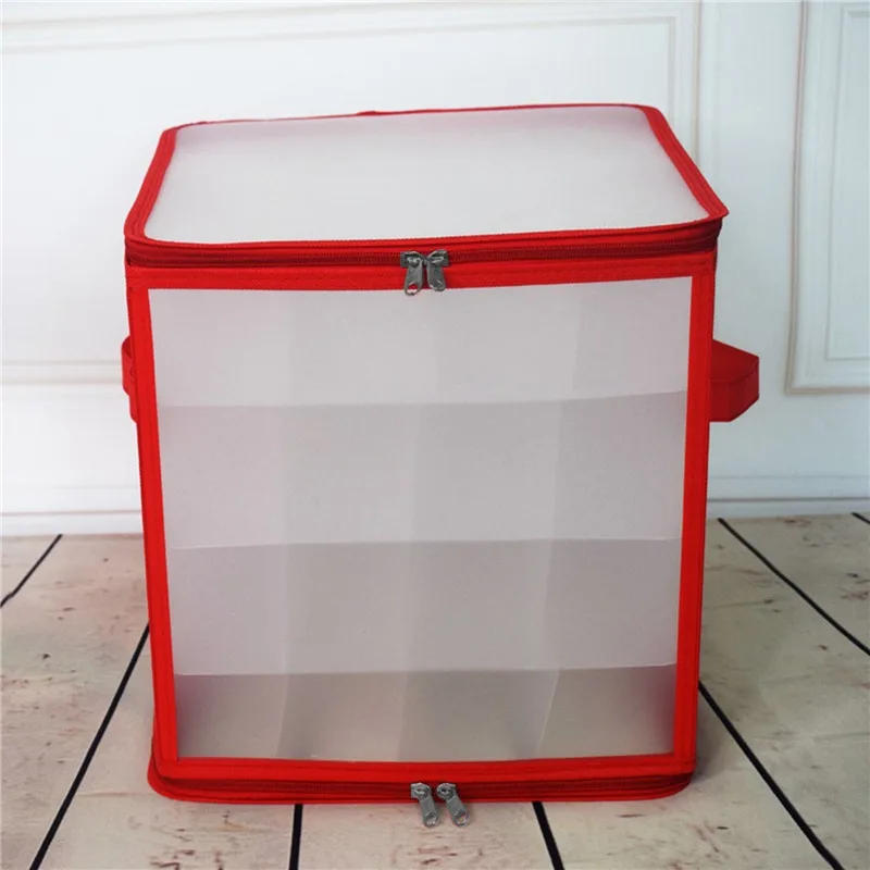 Description Picture 4 of item64-Grid Baubles Storage Box Christmas Balls Storage Xmas Tree Decorations Organizer Bauble Storage Divider Toys Storage Box