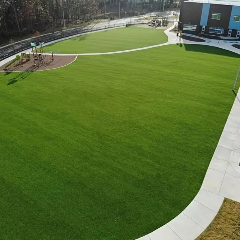 Description Picture 6 of itemArtificial Lawn Carpet Artificial Fake Turf Artificial Plastic Grass Green Enclosure Football Stadium Kindergarten