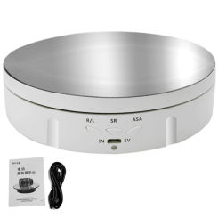 Rotating Display Stand Electric Turntable for Photography Watch Toy Collectibles