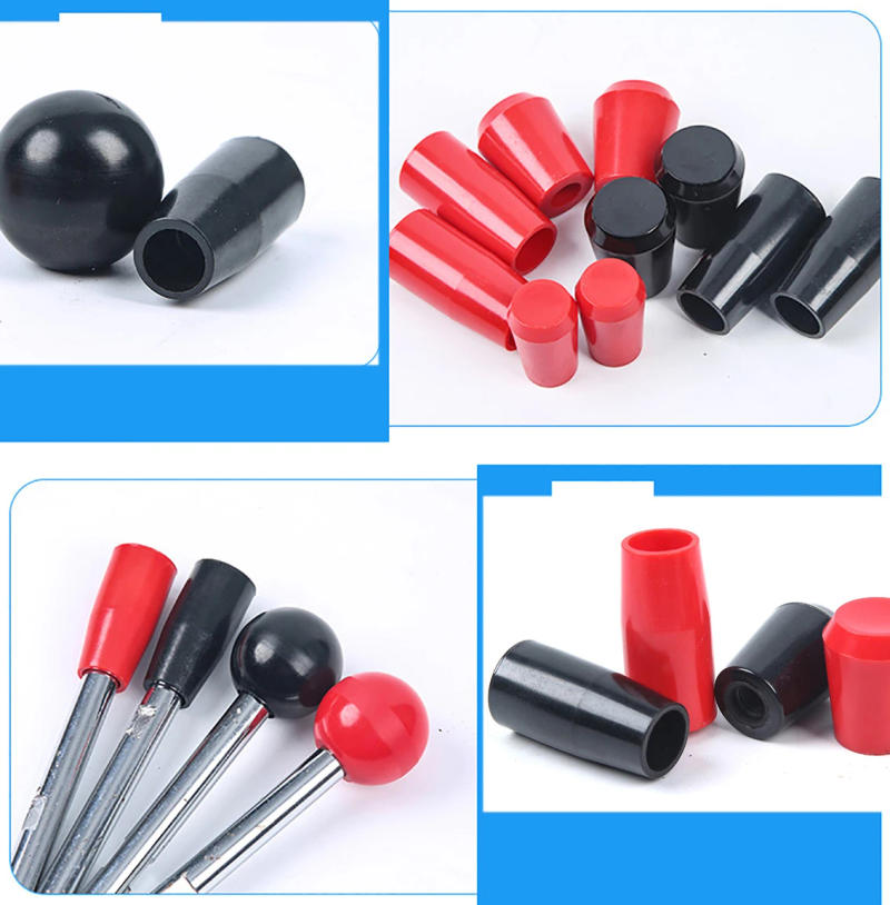 Description Picture 6 of itemRed/Black M6/M8/M10/M12/M16 Long Sleeve Knob Thread Machine Tool Replacement Bakelite Hand Sleeve Lever Knob