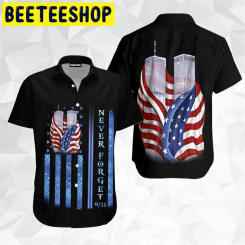 Men's Short Sleeve Shirts American Flag Print Everyday Comfort Casual Lapel Men's Tops Plus Size Fashionable Men's Shirts