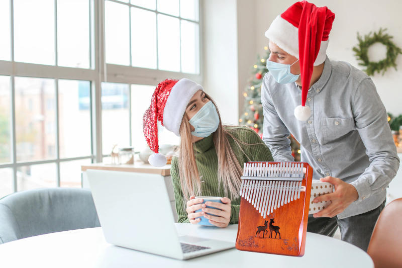 Description Picture 4 of itemProfessional Thumb Piano 17 Keys Calimba Tuned and Shipped Portable Kalimba Beginner's Malimba Birthday Festival Gift