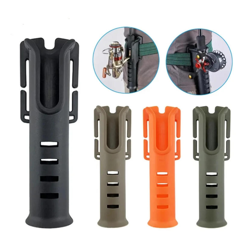 Description Picture 6 of itemMulti-function Nylon Belt Rod Holder Portable Pole Inserter Fishing Rod Pesca Rack Quick Belt Holder Inserting Device Accessory