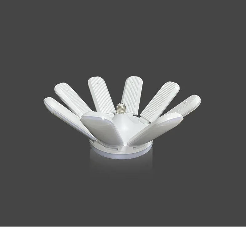 Description Picture 4 of itemEnergy Saving LED Ultra Bright 6-Leaf 8-Leaf 200W UFO Hanging E27 High-Power Garage Building Folding Garage Light LED Bulb Light