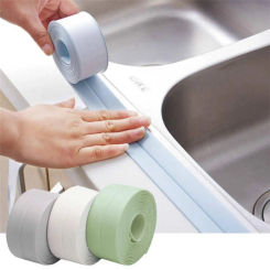 Self Adhesive Caulk Tape Professional Countertop Bathroom Tub Kitchen Sealant Strip Toilet Mildew-proof Sealing Tape Household