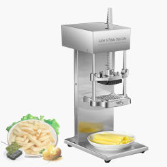 Electric Potato Strip Cutting Machine Commercial French Fries Machine Juicer Cucumber Radish Lettuce Melon Fruit Cut Strips