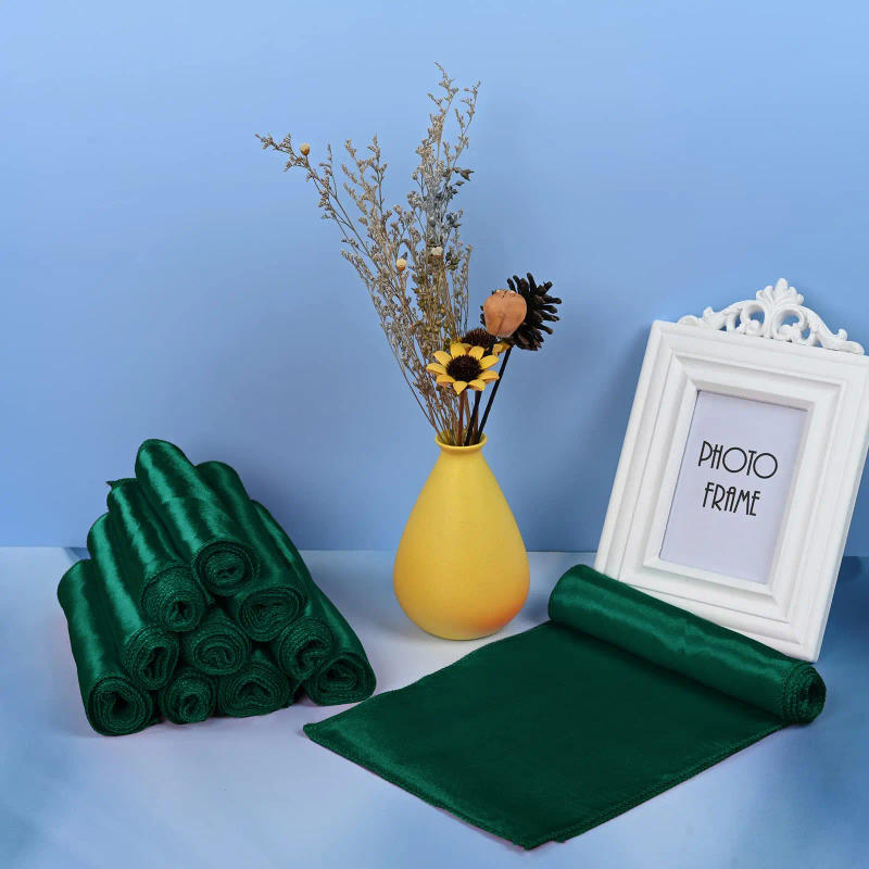 Description Picture 6 of itemWholesale 10/50pcs Satin Chair Bow Sashes Wedding Chair Knot Ribbon Ties For Party Event Hotel Banquet Supplies Home Decorations