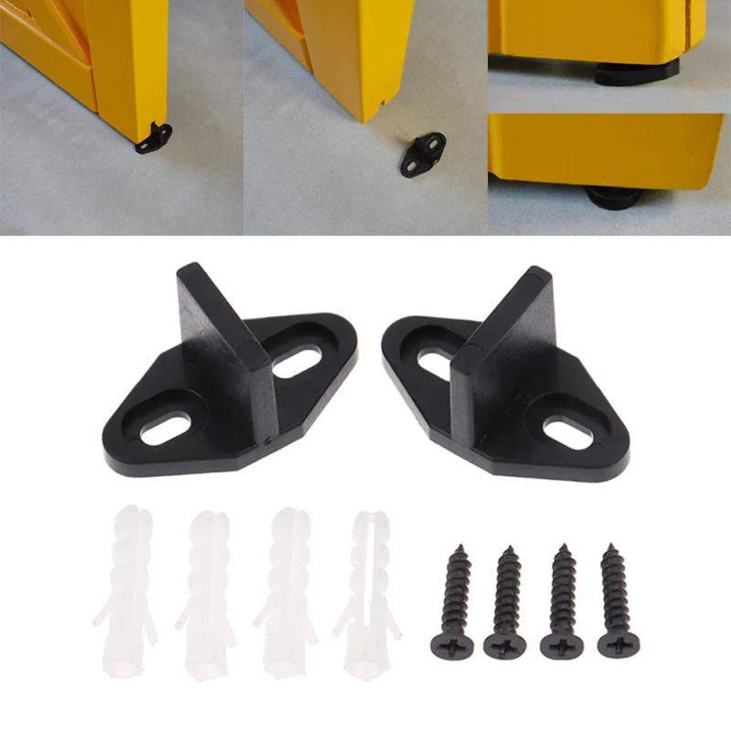 Description Picture 2 of item2 Pcs Sliding Barn Door Floor Guide Adjustable Stay Roller For Bottom Sliding Door Hanger Rail Furniture Hardware Accessories