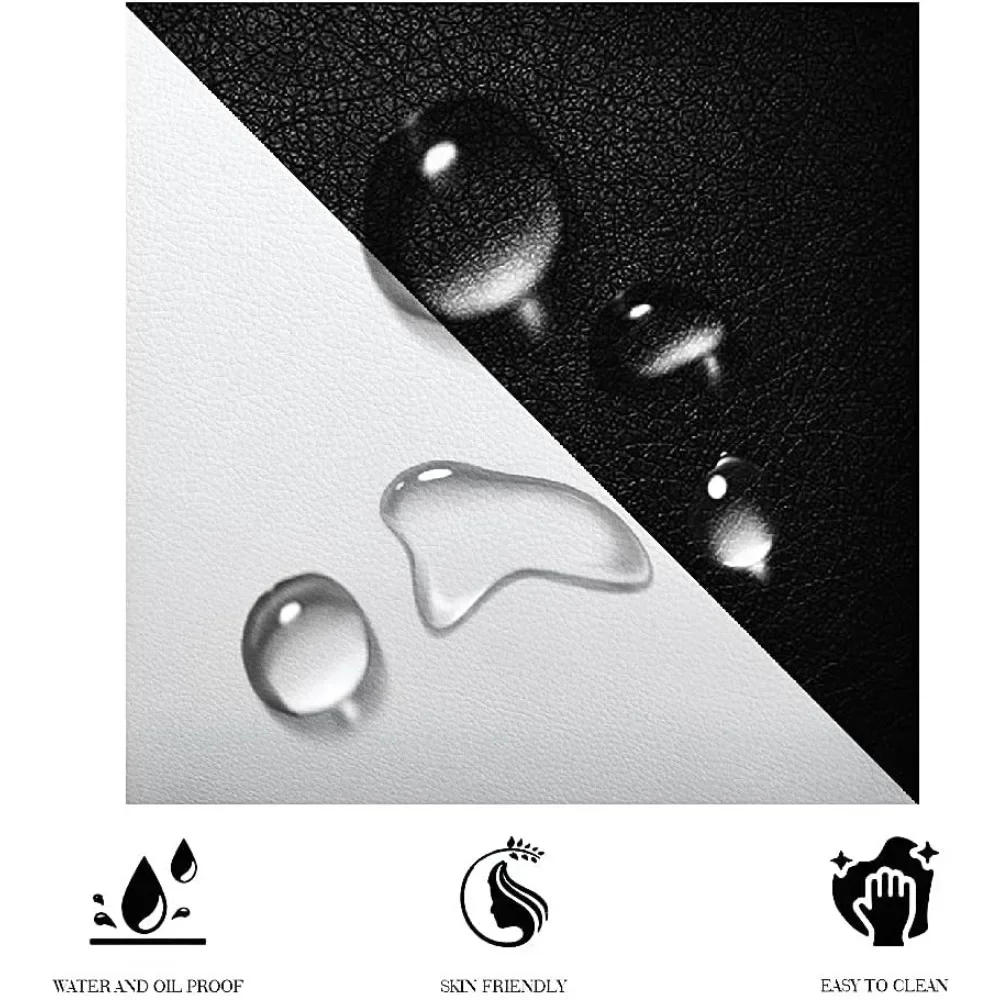 Description Picture 3 of itemBed Frame with Iron Plate Upholstery with Adjustable Headboard and Sturdy Wooden Slats , Leatherette Upholstered Platform Bed