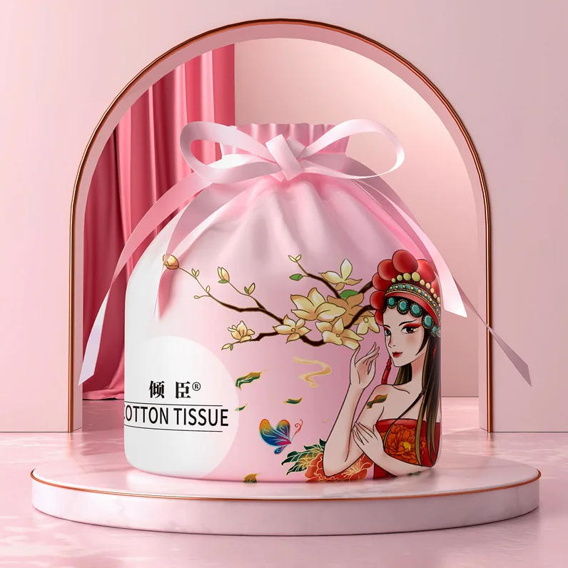 Description Picture 4 of item1Roll Cotton Disposable Face Towels Baby Facecloth Make up Wipes Bathroom Dry Wet Skincare Facial Tissue Napkin Washable Towel