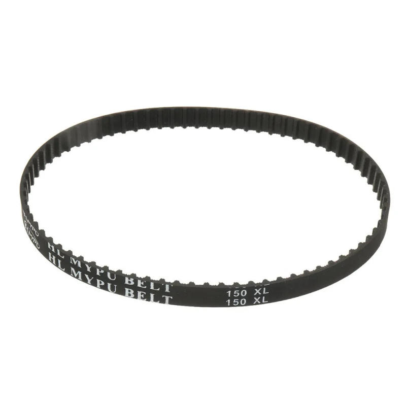 Description Picture 4 of itemTiming Belt 150XL 037 10mm 75 Teeth Black Cogged Toothed Rubber Geared Belt Power Transmission Gear Parts Hardware
