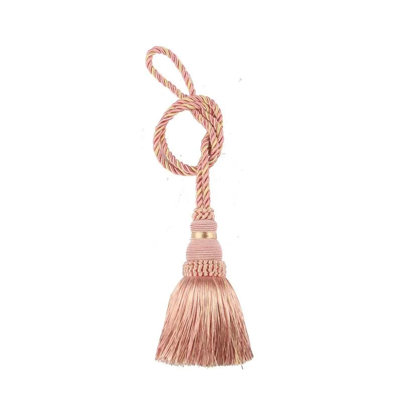 Description Picture 4 of item1PC Curtain Tassel Tieback Curtain Holder Accessory Bandage Rope Decorative Home Decor Hanging Rope Curtain Accessories