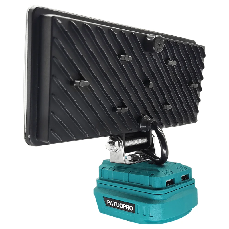 Description Picture 4 of itemPATUOPRO 84 LED Cordless Work Light Jobsite Spotlight Portable Rechargeable Home Flashlight For Makita 18V Battery (No Battery)