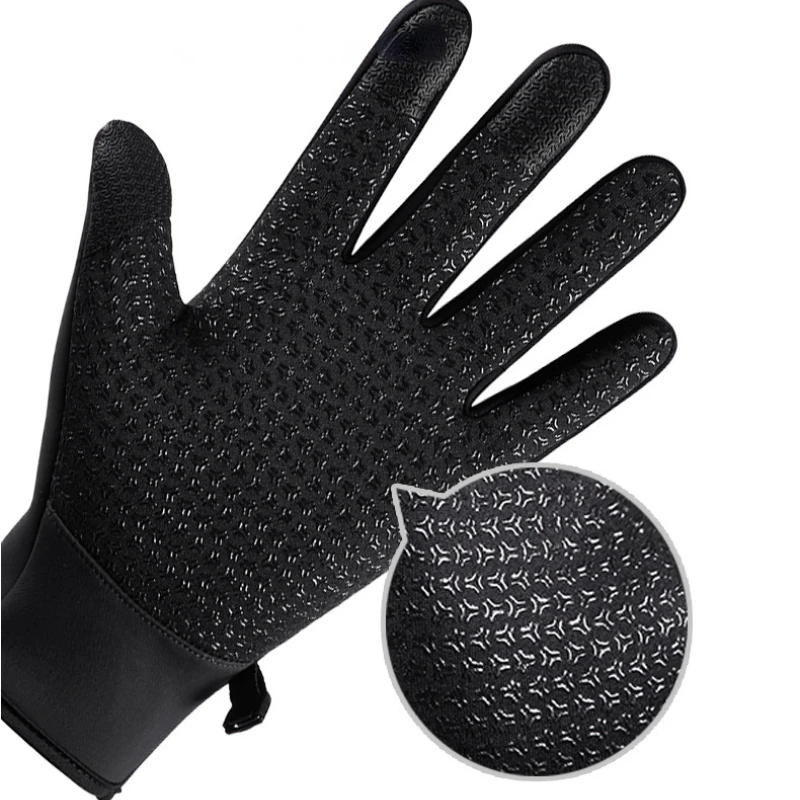 Description Picture 3 of itemWinter Thermal  Gloves for Men Women,Waterproof Windproof Non-Slip Touch Screen Gloves for Outdoor Running, Cycling, Driving