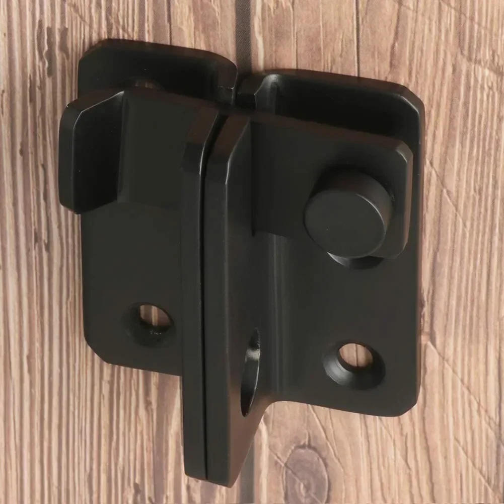 Description Picture 3 of itemSliding Barn Door Latch For Locking Sliding Right Angle Door Lock Gate Bolt Cabinet Closet Antitheft Security Window Door Lock