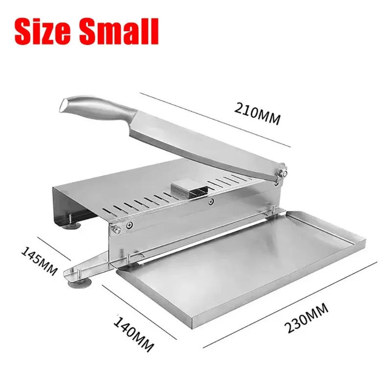 Description Picture 3 of itemHome Kitchen Manual Frozen Meat Slicer Bone Cutting Tool Stainless Steel Minced Lamb Bone Meat Cutter Chicken Duck Fish Cutting