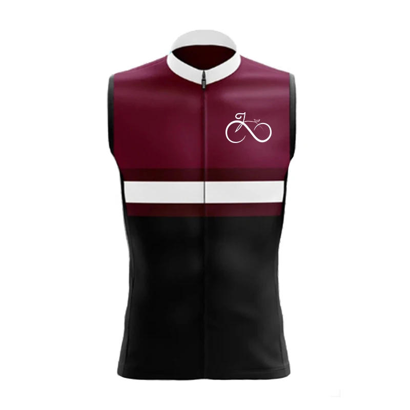 Description Picture 5 of item2022 Summer Men Bicycle Cycling Vest Windproof Running Vest MTB Bike Mesh Fabric Breathable Clothes Sleeveless Cycling Jacket