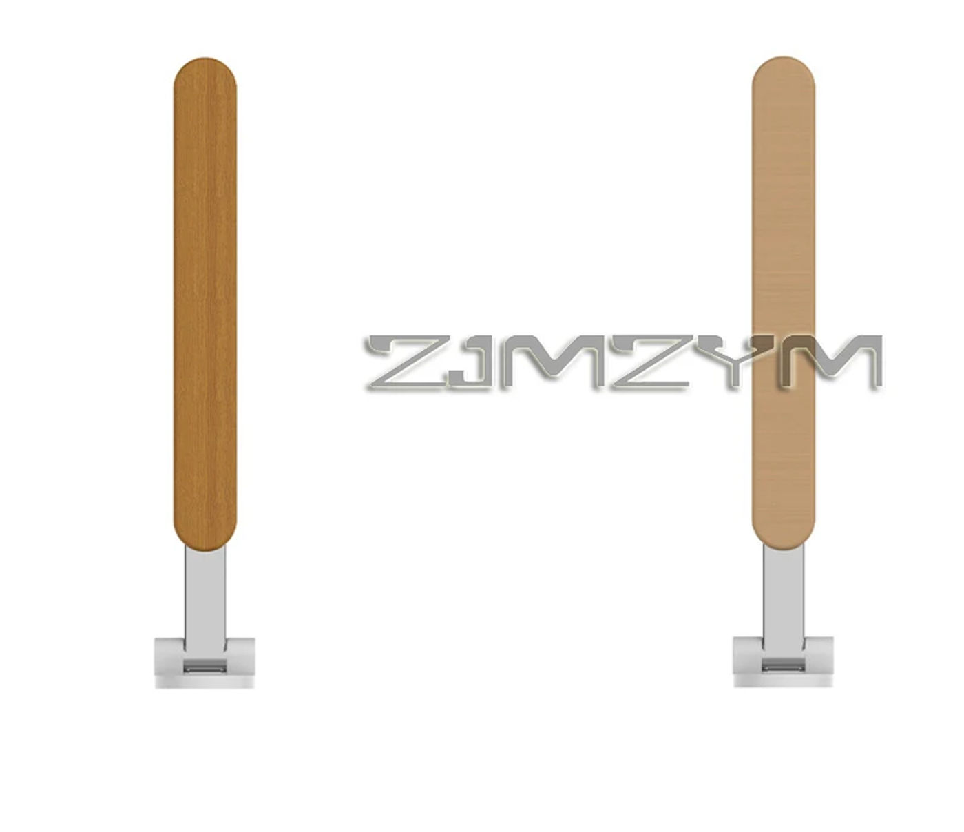 Description Picture 3 of itemSolid Wood Folding Toilet Armrests Bathroom Barrier-free Aluminum Alloy Bathroom Folding Upside Down Toilet Safety Rails