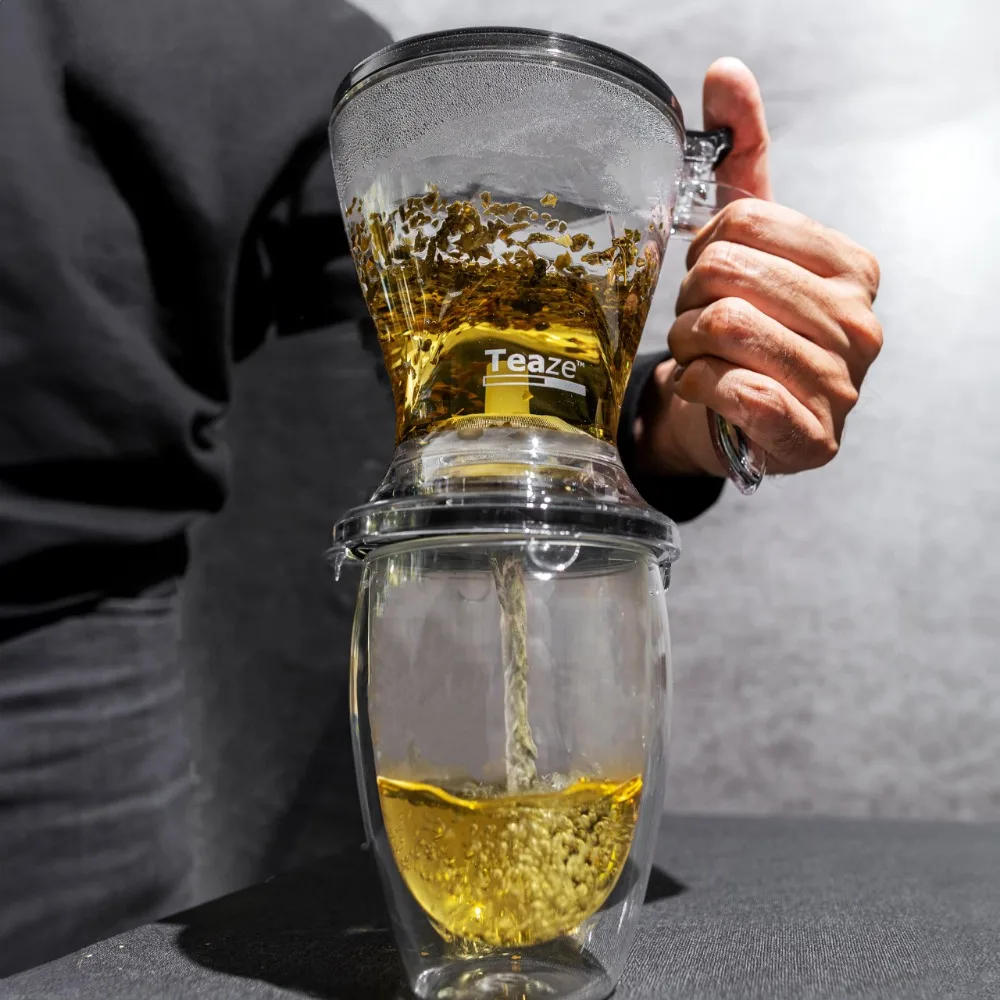 Description Picture 6 of item600ML Coffee Dipper,Tea Infuser for Loose Leaf Tea,Hand Brew Drip Coffee Machine,Large Filter Holder,Drinkware for Ice Americano