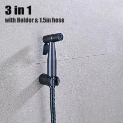 Stainless Steel 304 Toilet Bidet Sprayer Set Shower Toilet Sprayer Washer Bathroom Bidet Set Rush Bidet Enema Kit