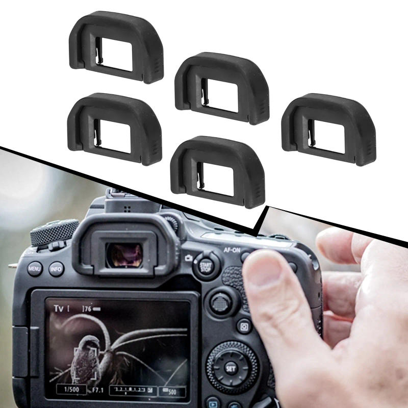 Description Picture 3 of item5pcs Rubber Eye Cup EF Viewfinder Eyecup Eyepiece For Canon 500D 550D 600D 650D DSLR Camera Accessories