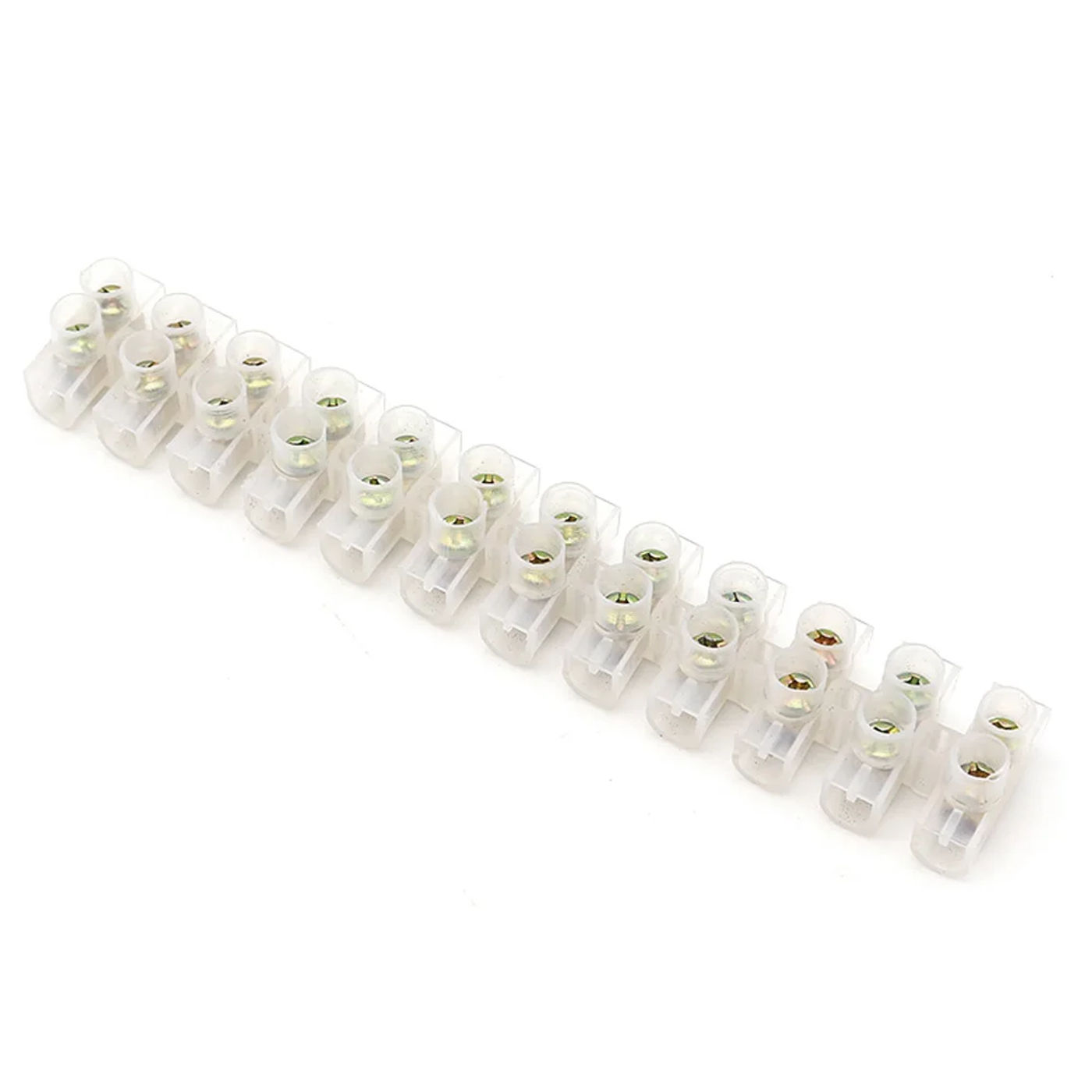 Description Picture 4 of itemElectrical Screw Terminal Block Strip Fix Insulated Barrier Strip Wire Connector Cable Contact Diy Electronic Electric Connector