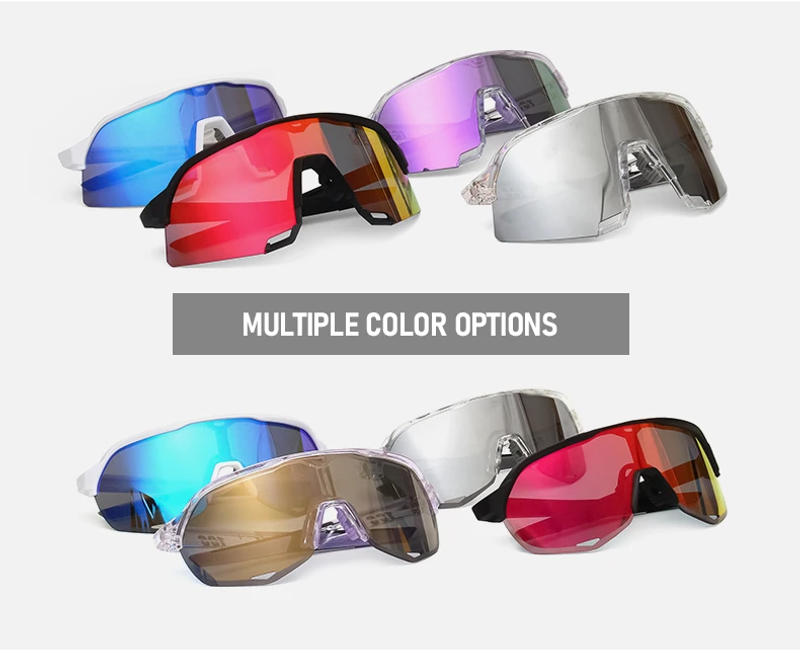 Description Picture 4 of item100 Cycling Glasses Outdoor Sports Sunglasses Men MTB Cycling Sunglasses Women Road Bike Goggles UV400 Bicycle Eyewear