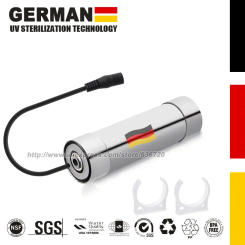 UV8 LED UV Water Filter, Add-on Kit for Under Sink Water Filtration Systems, Mercury-Free, Stainless Stee