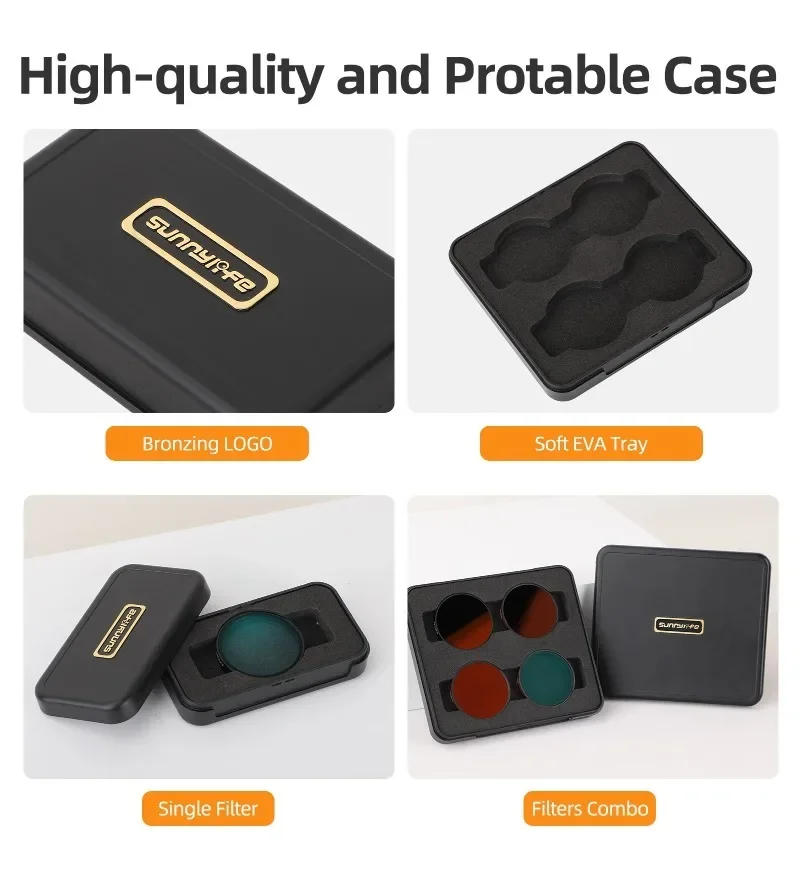 Description Picture 6 of itemLens Filter for DJI OSMO Action 5 Pro/4/3 MCUV CPL ND8/16/32/64 ND8/PL Adjusable Filter Set Action Camera Accessories