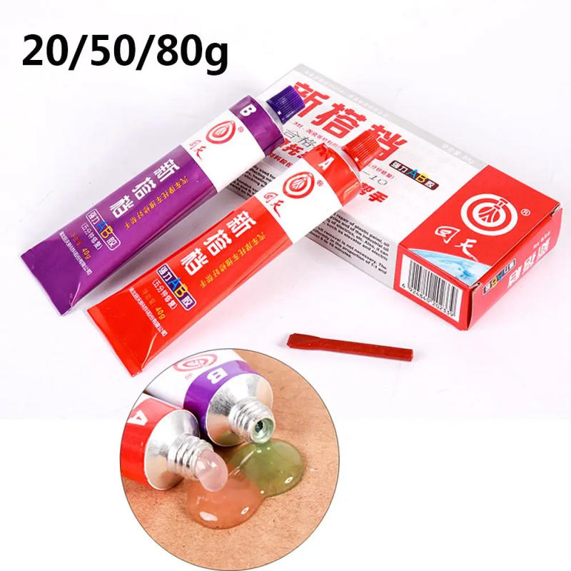 Description Picture 2 of item20/50/80g Effective Useful Universal Multi Purpose Quick-Drying Strong Bonding Sealant AB Glue Adhesive Glue Repair Glue