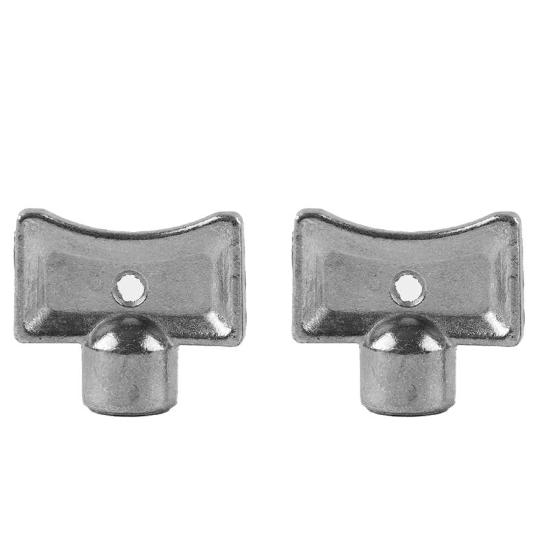 Description Picture 2 of item2pcs Radiator Exhaust Valve Key Square Radiator Air Release Reduce Noise Tools Improve Heating Performance Zinc Alloy 5×5mm
