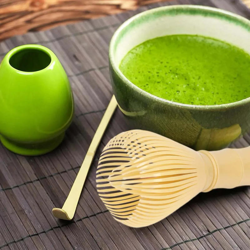Description Picture 4 of itemMatcha Green Tea Brushes Traditional Matcha Whisk Reusable Resin Matcha Whisk Chasen Dishwasher Safe Matcha Stirrer