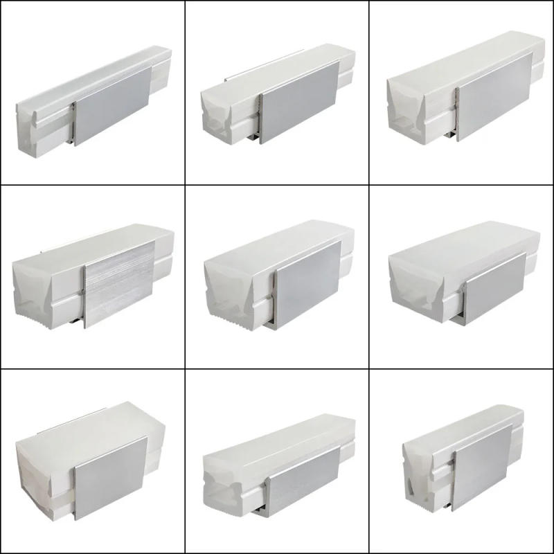 Description Picture 6 of itemFlexible Led Neon Rope Lights U Shape Aluminum Track Channel Mounting Bracket Led Neon Strip Light Clips Accessories