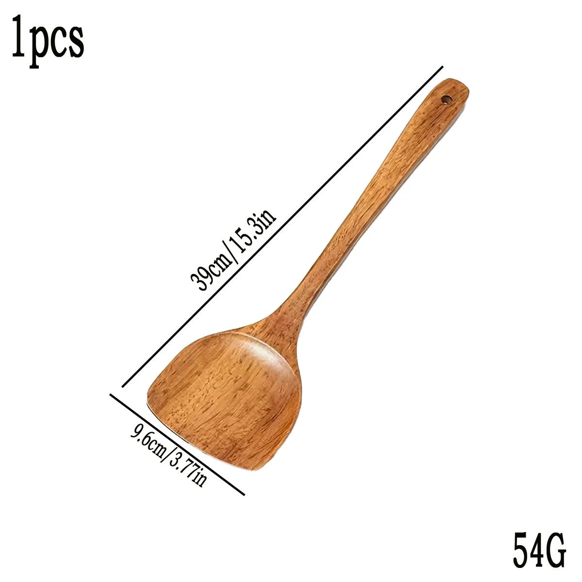 Description Picture 6 of item1pcs Home Spatula Wooden Spatulas Special Non-stick Stove Household Long Handle Cooking Spatula WoodenSpatula