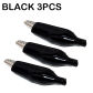 BLACK 3pcs medium