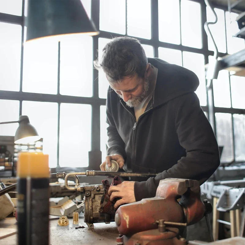 Description Picture 6 of item2 Pcs Turbine Shaft Small Modulus Worm Gear with Wheel Copper Bevel Replacement Accessories