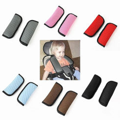 New Baby Stroller Accessories Universal Infant Stroller Cushion Car Seat Vehicle Safety Shoulder Strap Cover Pad Strap Pad