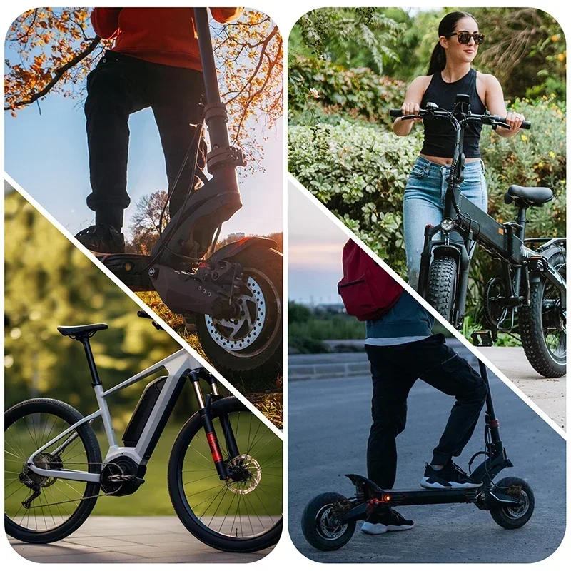 Description Picture 2 of itemZOOM E-BIKE Hydraulic Disc Brake Set 2 Pistons Electric Bike Scooter Power Control Shifter Cut Power Off Bicycle Brakes