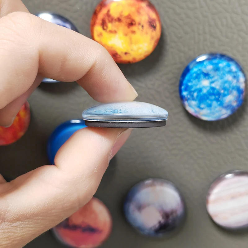 Description Picture 4 of itemPlanet Series Fridge Manget Earth Moon Sun Stars Home Decorative Refrigerator Magnets Message Board Stickers Decor