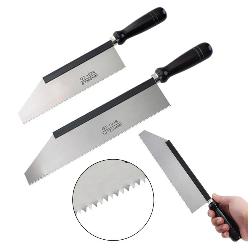 Description Picture 6 of itemSmall Hand Saw 3-edge Japanese Saw Manganese Steel Wood Saw 200/250mm Camping For Tenon Cutting Garden Pruning Woodworking Tool