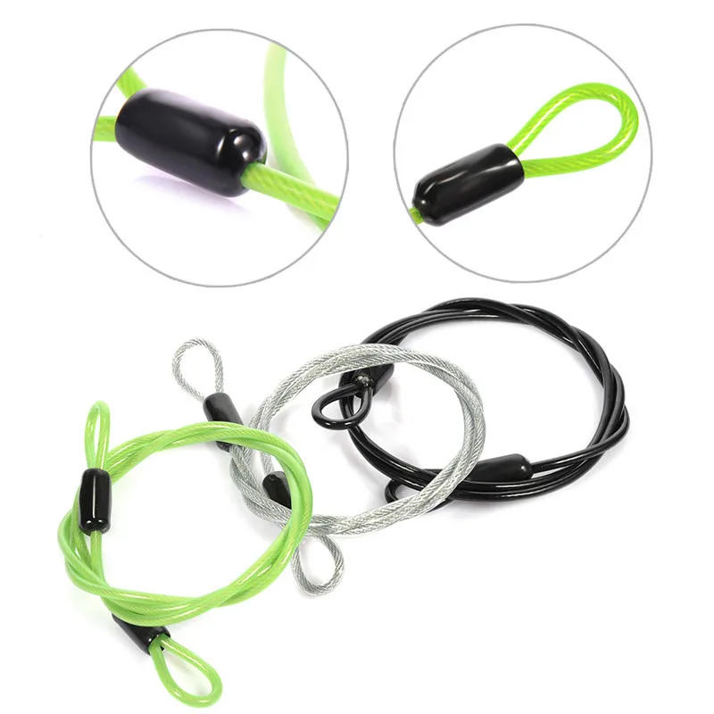 Description Picture 3 of item1.5M/2M Bicycle Lock Wire Rope Cycling Scooter Steel Cable Lock MTB Road Bike Anti-theft Safety Lock Line Bicycle Accessories
