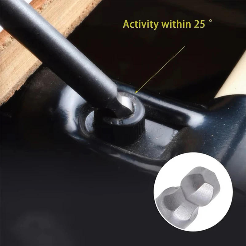 Description Picture 6 of itemBall End Hex Screwdriver Bits Set Allen Wrench Screw Driver Drill Bit 1/4Inch Shank Magnetic S2 Steel 65/100mm Hand Repair Tools