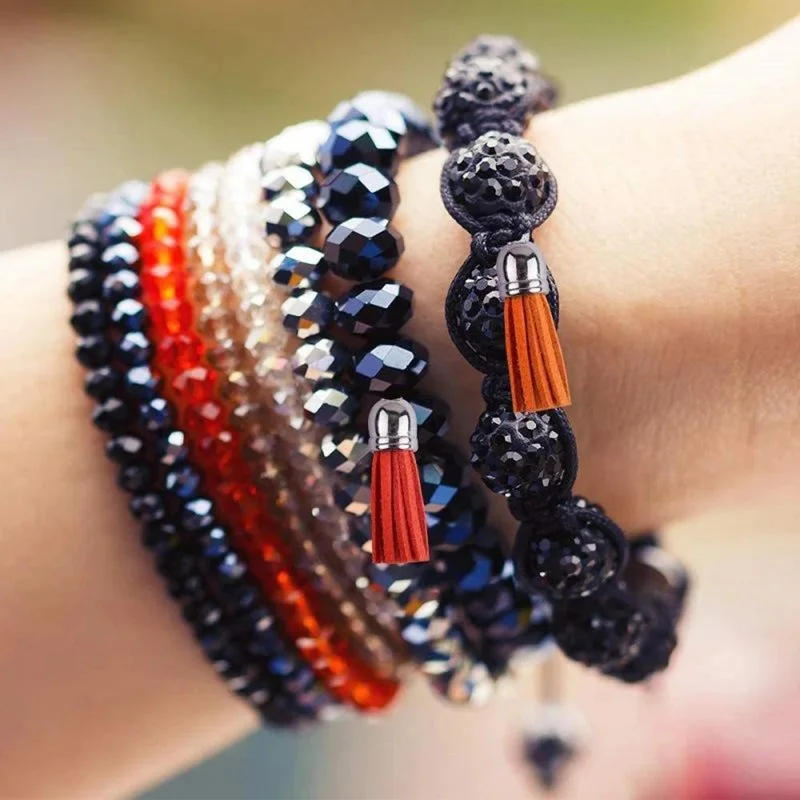 Description Picture 4 of item100/200 Pieces Keychain Tassels Leather Keychain Tassel Pendants Bulk Keychain Fringe Tassels for DIY Key Rings Craft Supplies