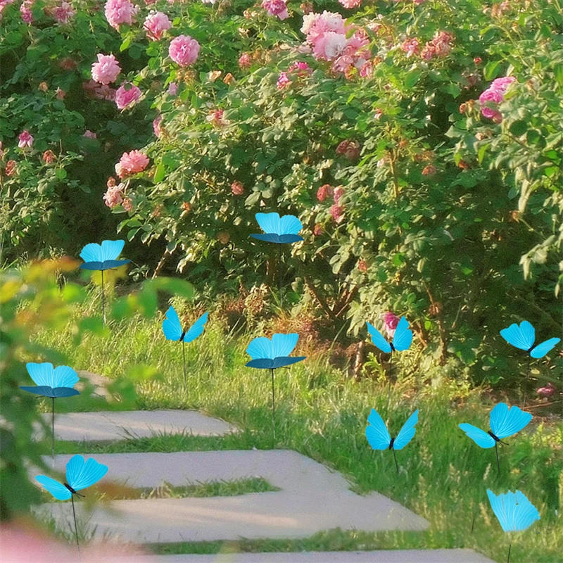 Description Picture 6 of itemGarden Yard Art Butterfly/Flower/Bird/Flamingo/Mushroom Stakes Decoracion Outdoor Decor Gardening Decoration Decorative Stake