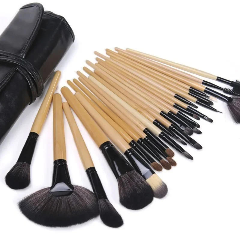 Description Picture 5 of item24 pcs Makeup Brush Sets Professional Cosmetics Brushes Eyebrow Powder Foundation Shadows Pinceaux Make Up Tools